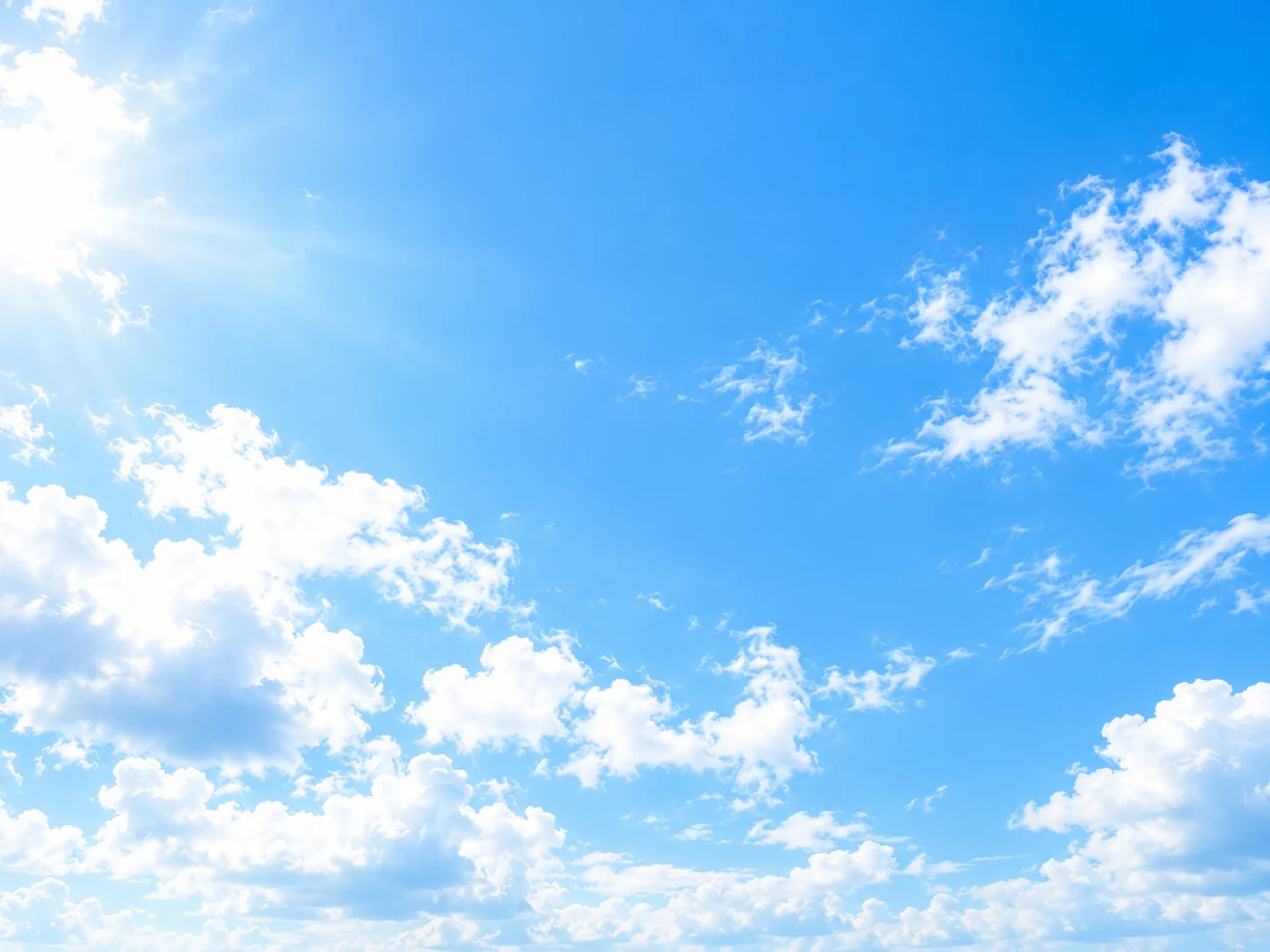 雲が浮かぶ青空